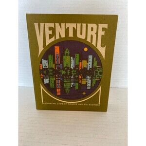 Venture Game of Finance & Big Business A 3M Gamette Card Game Vintage 1970